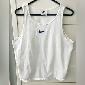 Nike Youth White Tank Top